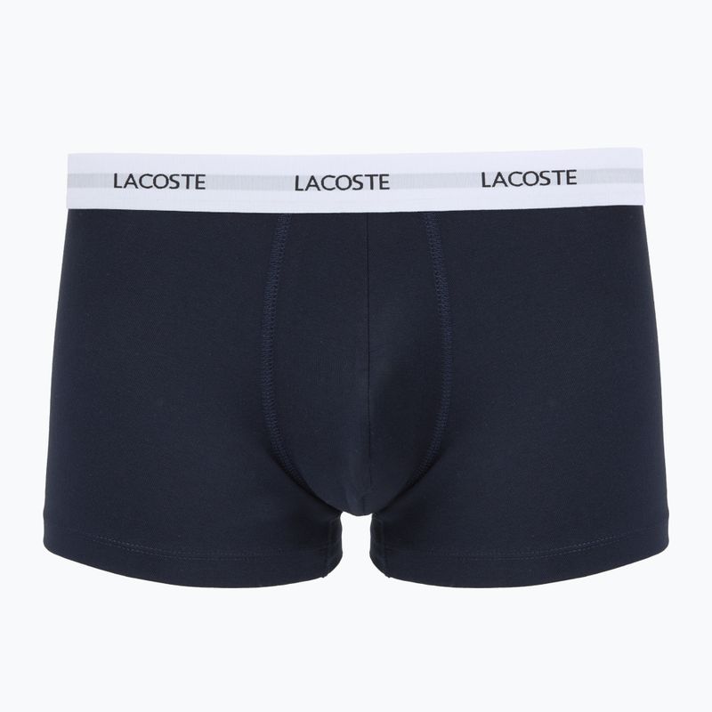 Pánske boxerky Lacoste 5H5150 3 páry black/green/navy blue 4