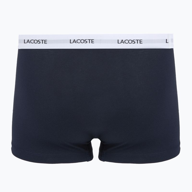 Pánske boxerky Lacoste 5H5150 3 páry black/green/navy blue 5