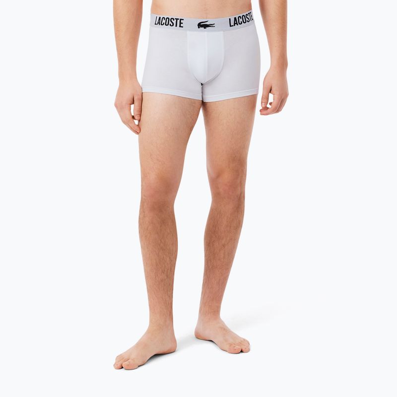 Pánske boxerky Lacoste 5H2393 3 pack black/red/white 4