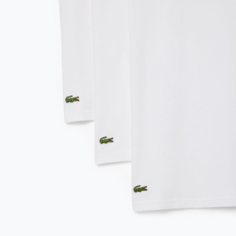 Pánske tričko Lacoste TH9007 3-pak white 5