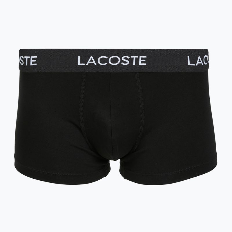 Pánske boxerky Lacoste 5H1292 5 párov black 2