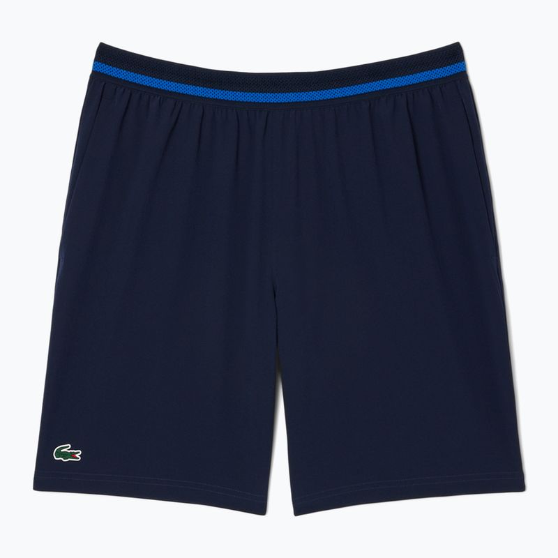 Lacoste pánske tenisové šortky GH7413 navy blue/gipsy blue 4