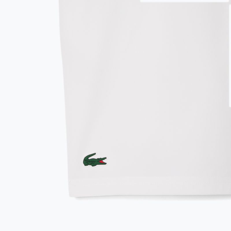 Lacoste pánske tenisové šortky GH7413 white/mango tree red 7
