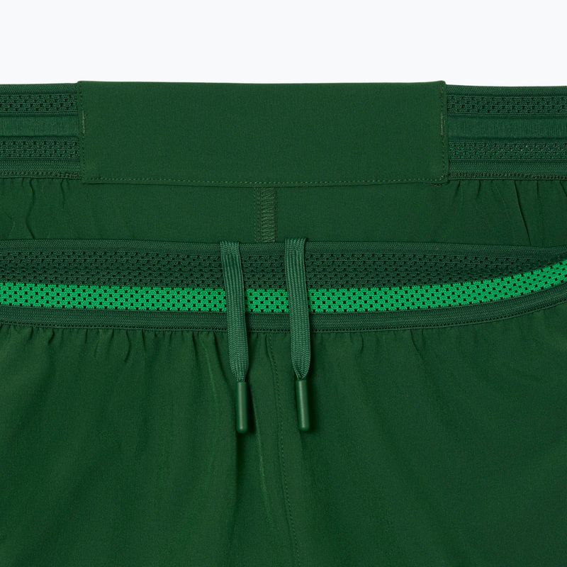 Lacoste pánske tenisové šortky GH7413 green/calathea 7