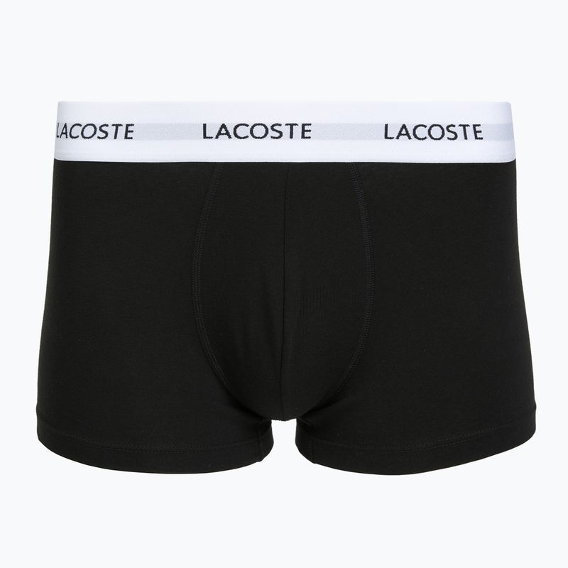 Pánske boxerky Lacoste 5H5150 3 páry black 2