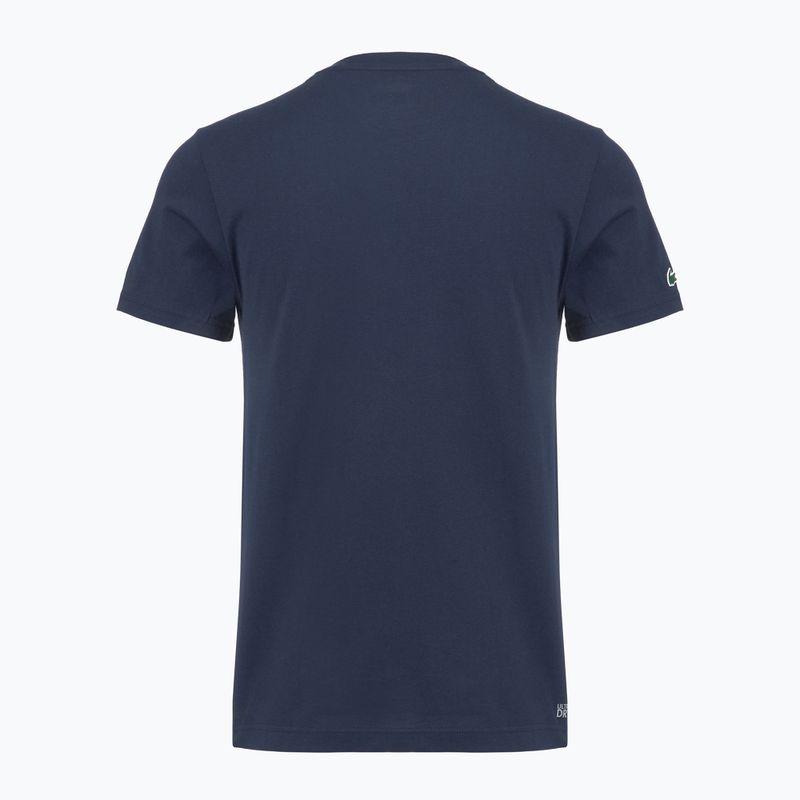 Pánske tričko Lacoste TH4769 navy blue 2