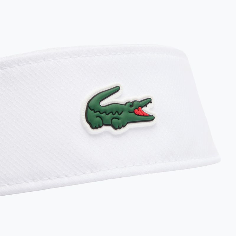 Pánsky tenisový šilt Lacoste RK8727 white 4