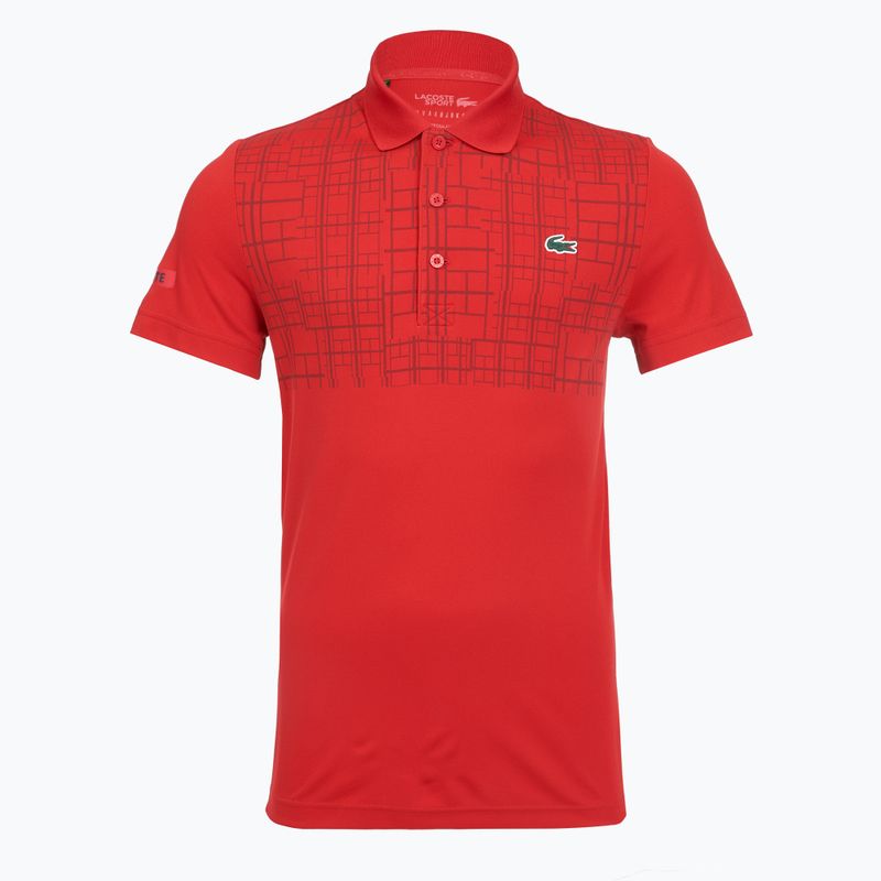 Pánske polo tričko Lacoste DH4777 red