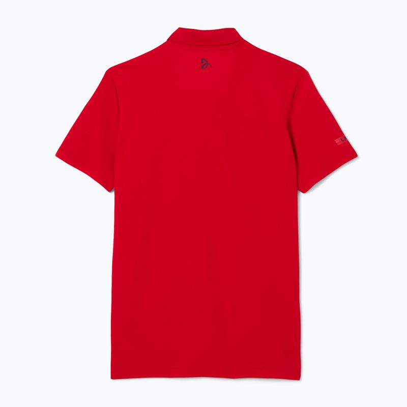 Pánske polo tričko  Lacoste DH4777 red 2