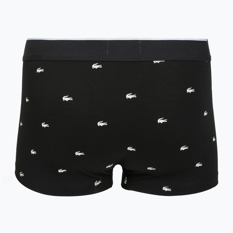 Pánske boxerky Lacoste 5H1299 3 páry black 5