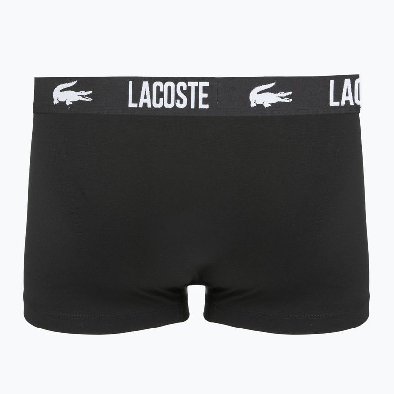 Pánske boxerky Lacoste 5H2393 3 páry black 3