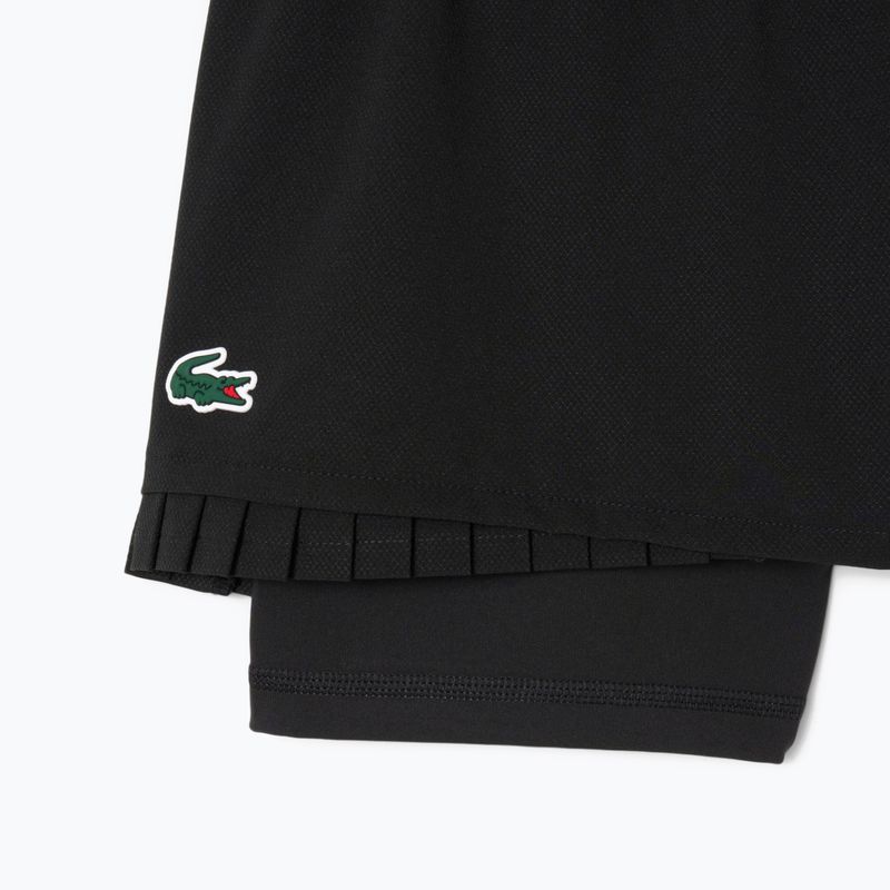 Dámske tenisové šortky Lacoste GF8598 black/black 2