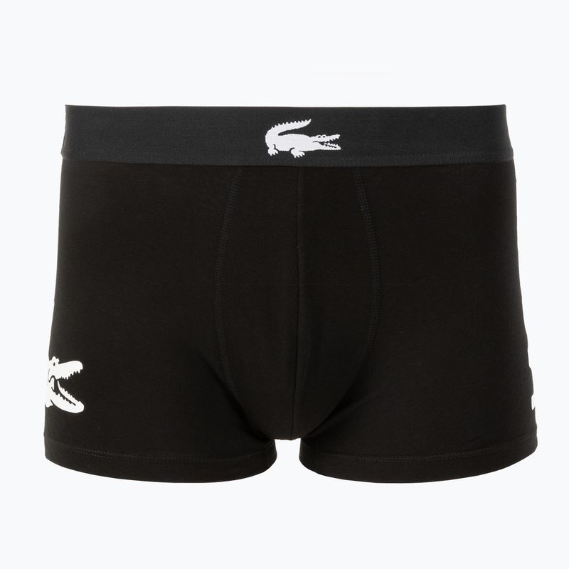 Pánske boxerky Lacoste 5H1291 3 páry black/white/black/black 3