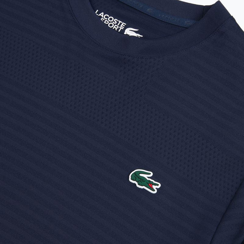 Pánske tenisové tričko Lacoste TH0004 navy blue 3