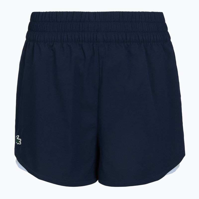 Dámske tenisové šortky Lacoste GF9972 navy blue/phoenix blue