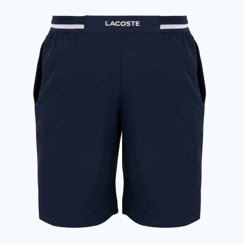 Pánske tenisové šortky Lacoste X Novak Djokovic GH7413 navy blue/white 2