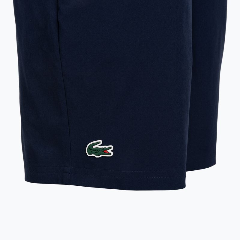 Pánske tenisové šortky Lacoste X Novak Djokovic GH7413 navy blue/white 3