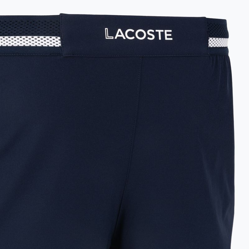 Pánske tenisové šortky Lacoste X Novak Djokovic GH7413 navy blue/white 4