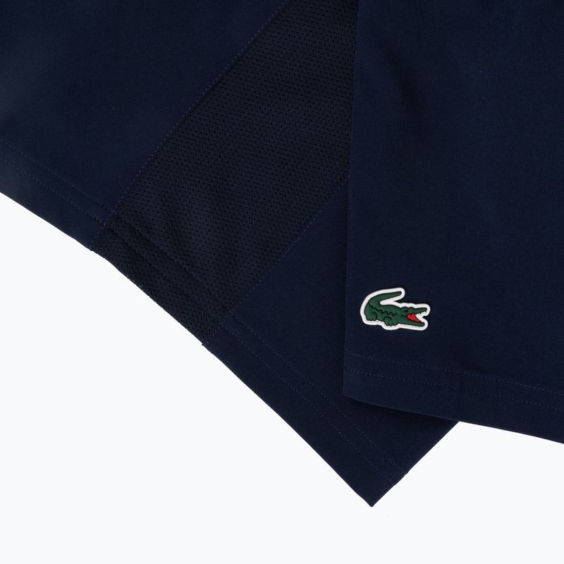 Pánske tenisové šortky Lacoste X Novak Djokovic GH7413 navy blue/white 6