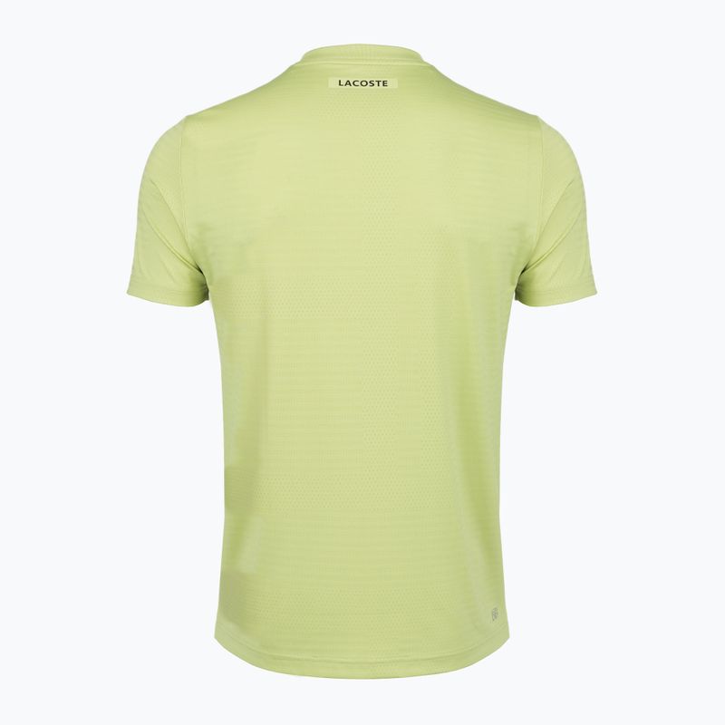 Pánske tenisové tričko Lacoste TH0004 birch 2