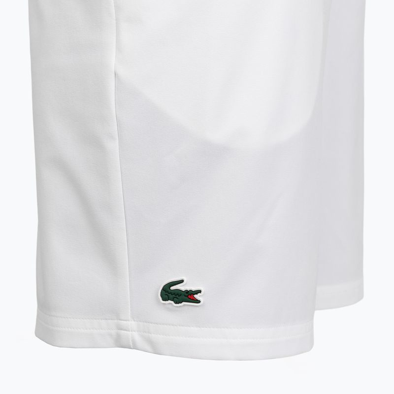 Pánske tenisové šortky Lacoste X Novak Djokovic GH7413 white/buffalo 3