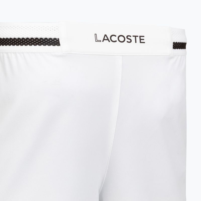 Pánske tenisové šortky Lacoste X Novak Djokovic GH7413 white/buffalo 4