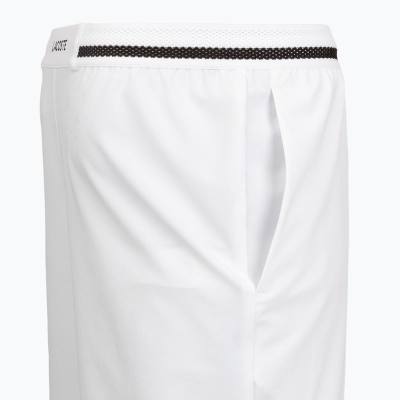 Pánske tenisové šortky Lacoste X Novak Djokovic GH7413 white/buffalo 5