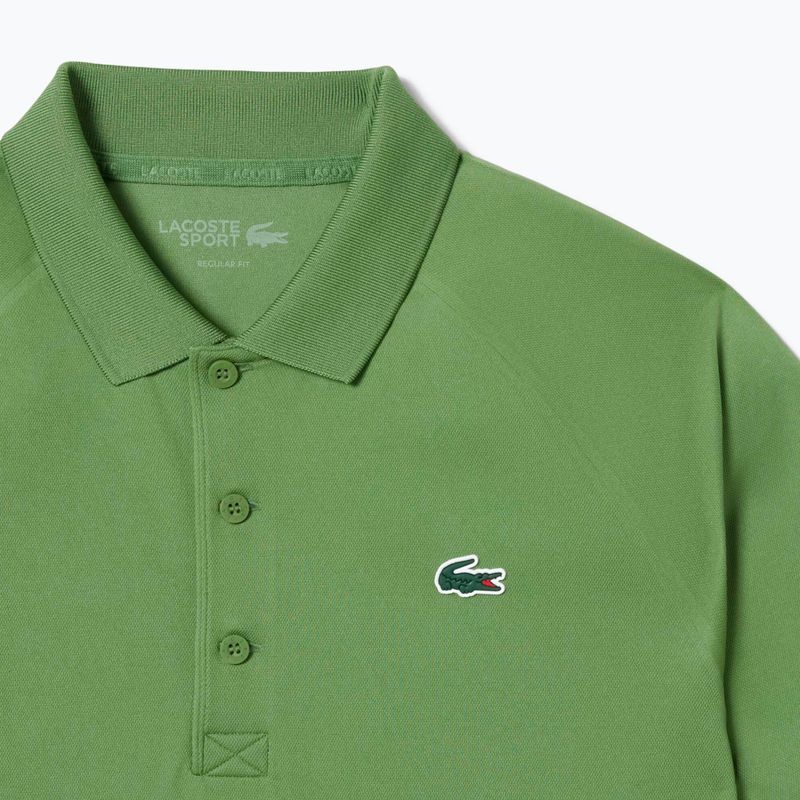 Pánske tenisové polo Lacoste Polo DH3201 lambʼs lettuce 2