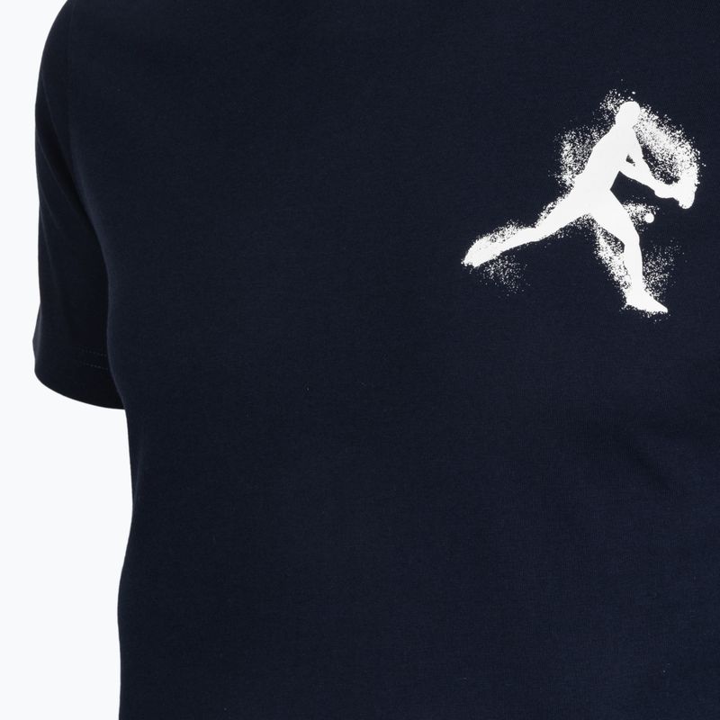 Pánske tričko + čiapka Lacoste TH1044 navy blue/white 3