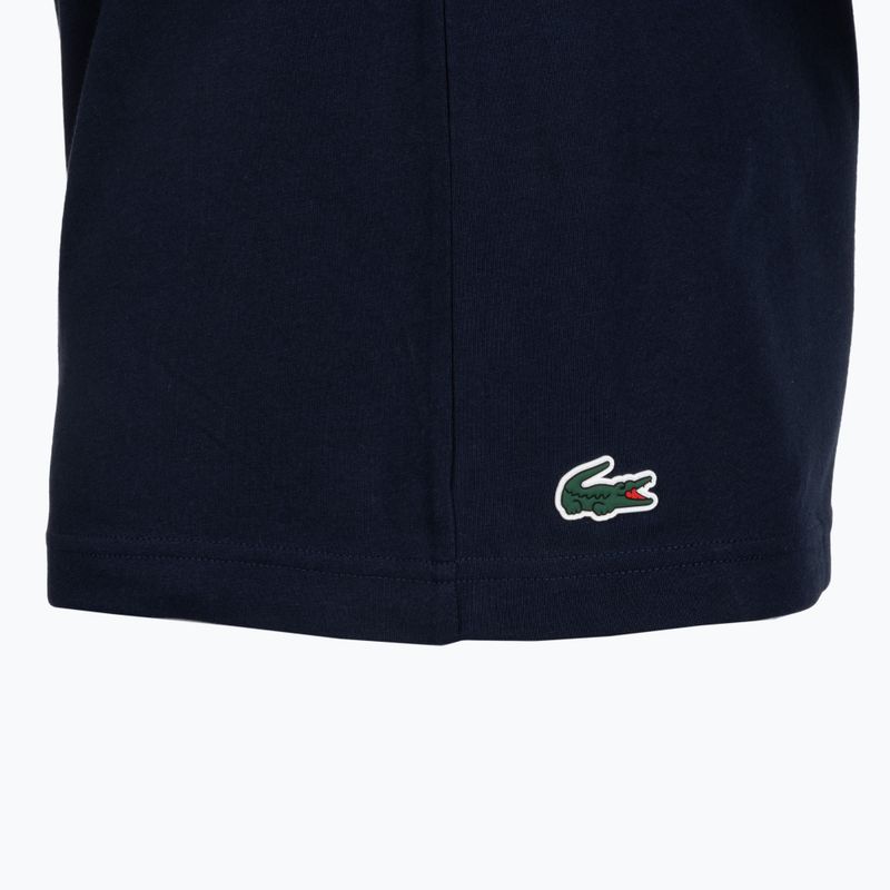 Pánske tričko + čiapka Lacoste TH1044 navy blue/white 4