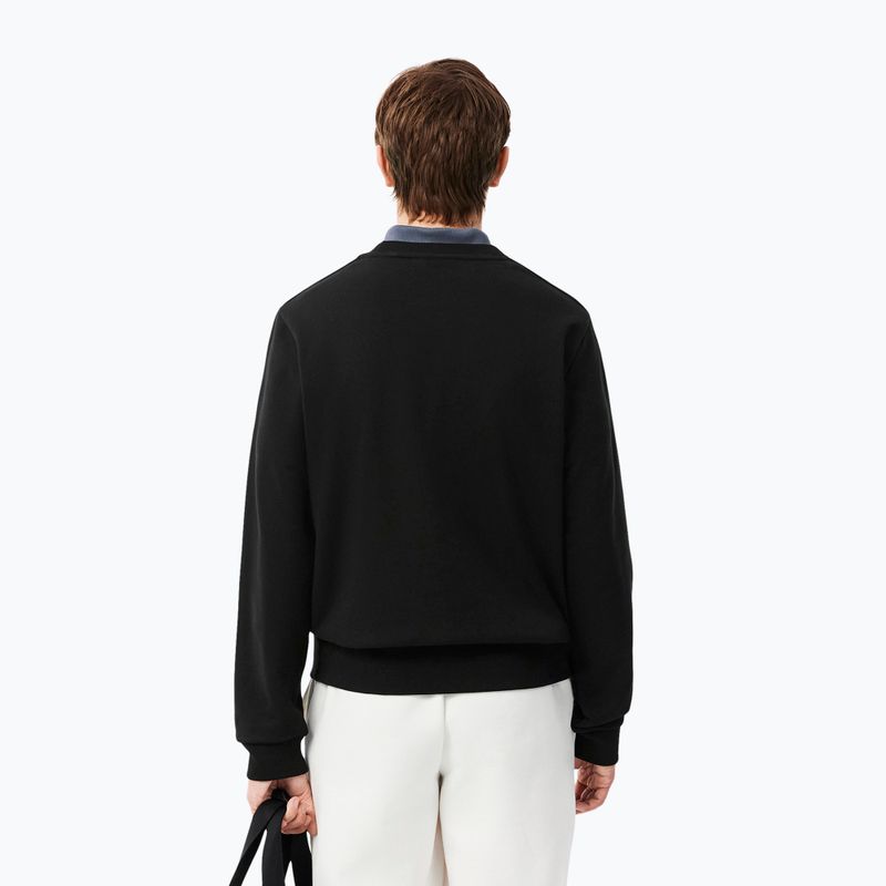 Pánska mikina Lacoste SH0891 black 3