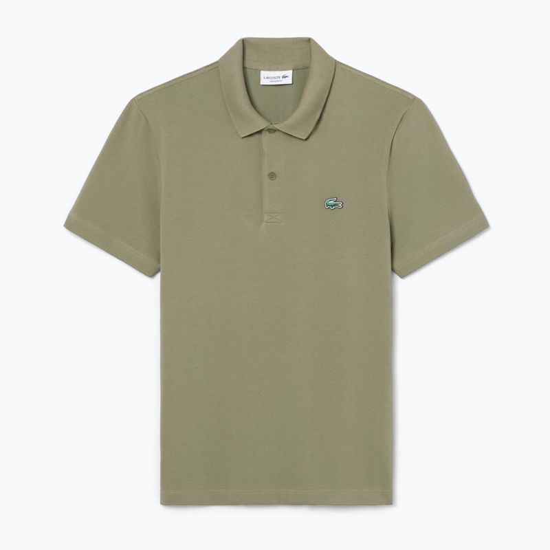 Pánske polo tričko Lacoste Polo DH5138 khaki 3
