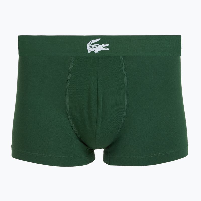 Pánske boxerky Lacoste 5H5441 3 pack white/green/black 3