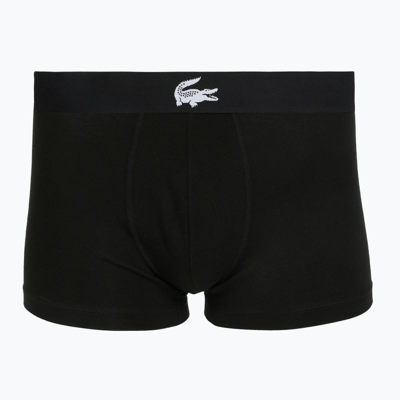 Pánske boxerky Lacoste 5H5441 3 pack white/green/black 4