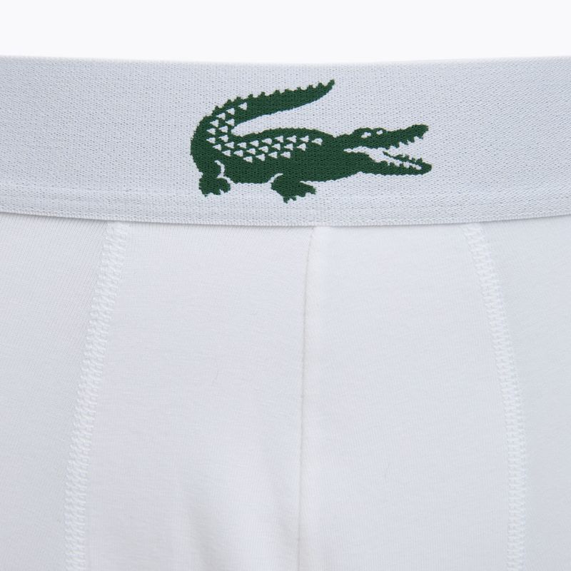Pánske boxerky Lacoste 5H5441 3 pack white/green/black 6