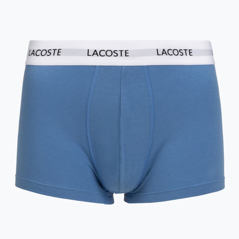 Pánske boxerky Lacoste 5H5150 3 páry turquin blue/navy blue/navy blue 2