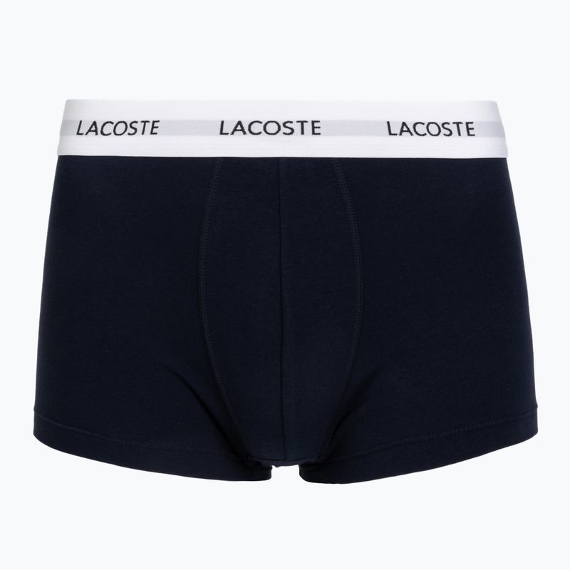 Pánske boxerky Lacoste 5H5150 3 páry turquin blue/navy blue/navy blue 4