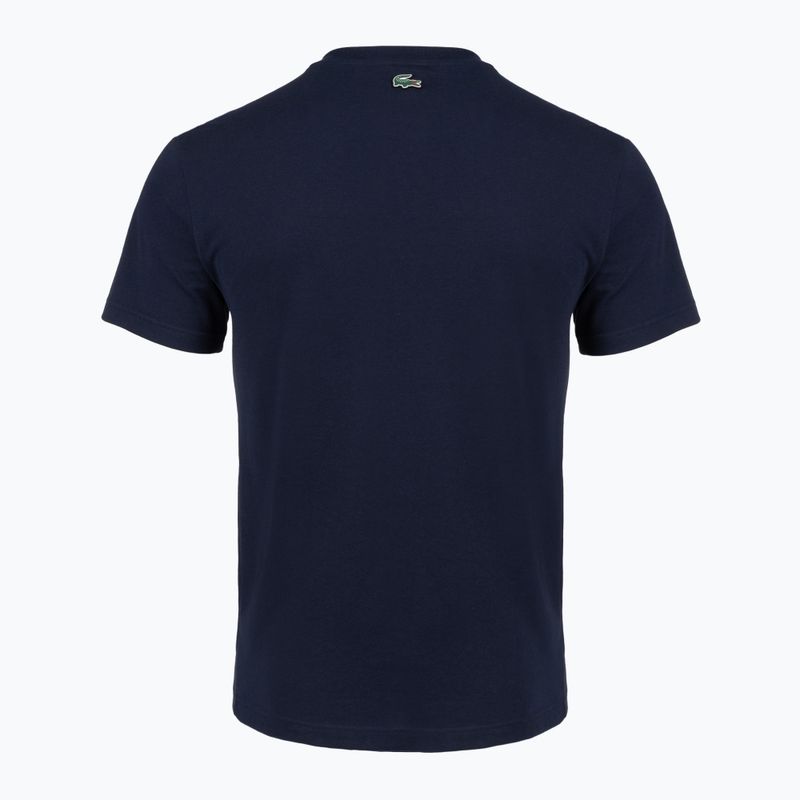 Pánske tričko Lacoste TH2630 navy blue 2
