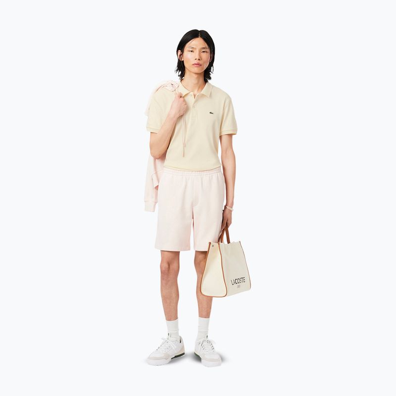 Pánske polo tričko Lacoste DH2050 naturel clair 2