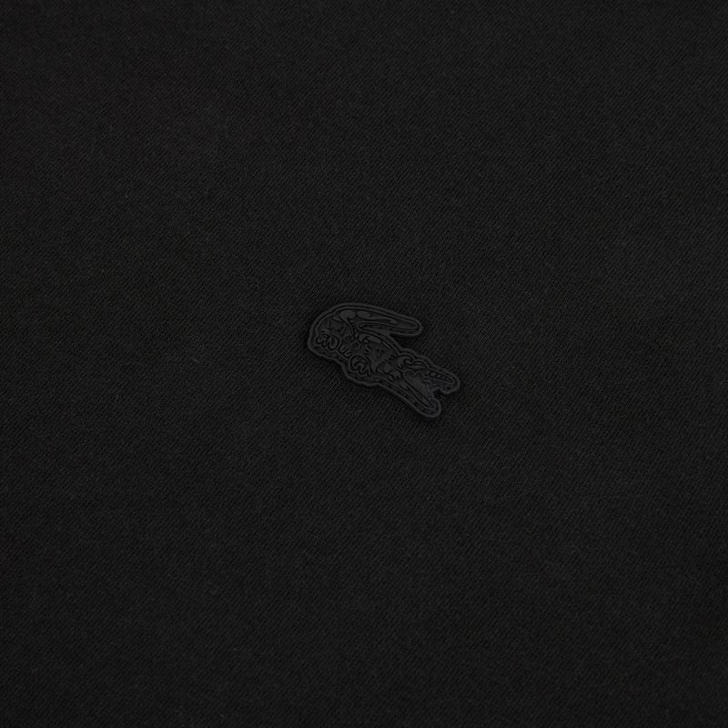 Pánske tričko longsleeve Lacoste TH7026 V-Neck black 3
