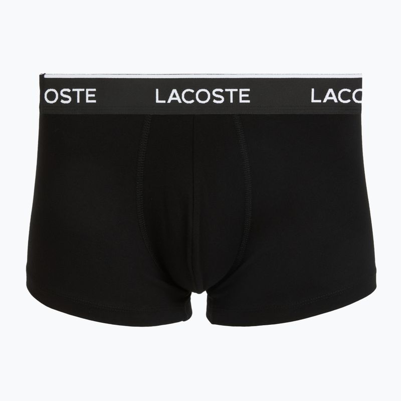 Pánske boxerky Lacoste 5H1300 3 pack black/green 3