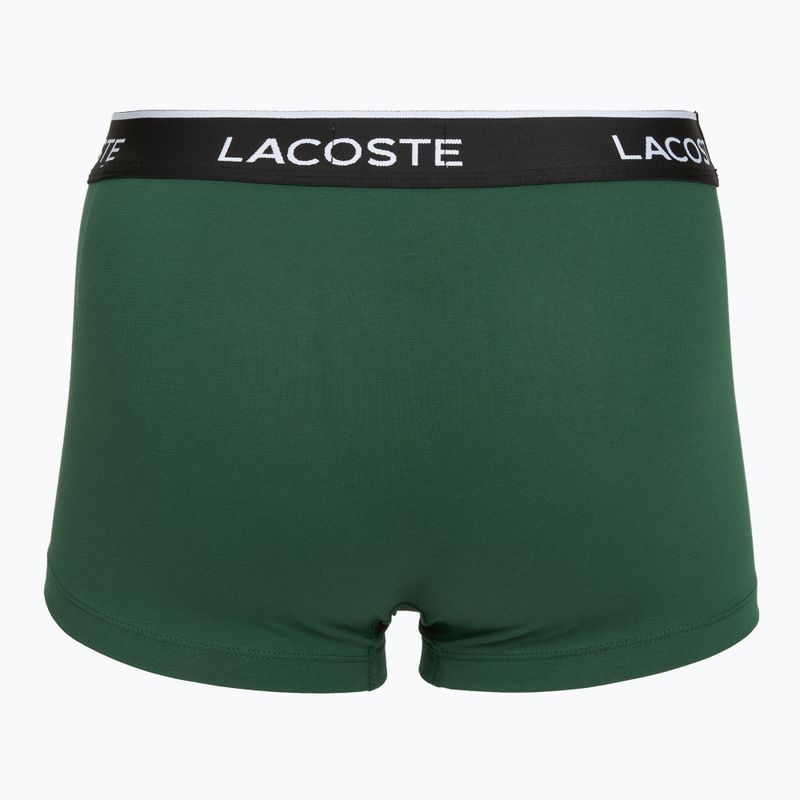 Pánske boxerky Lacoste 5H1300 3 pack black/green 4