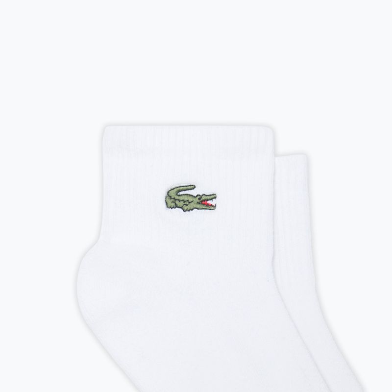 Ponožky Lacoste RA9182 Ankle 3-pak white 2