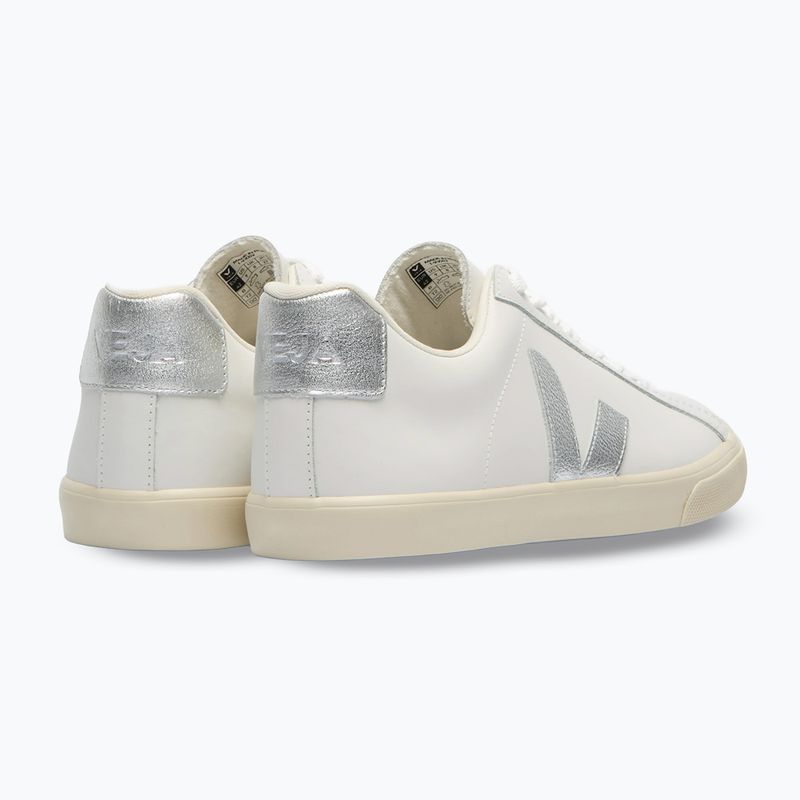Dámske topánky VEJA Esplar Logo Leather extra white/silver 3