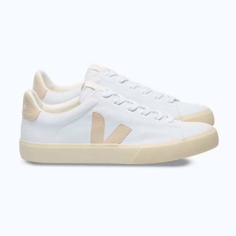 Dámske topánky VEJA Campo Canvas white/sable 2