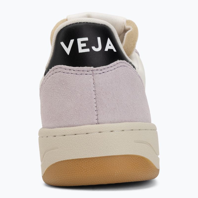 Dámske topánky VEJA V-10 Prime Leather pure/black/parme 6