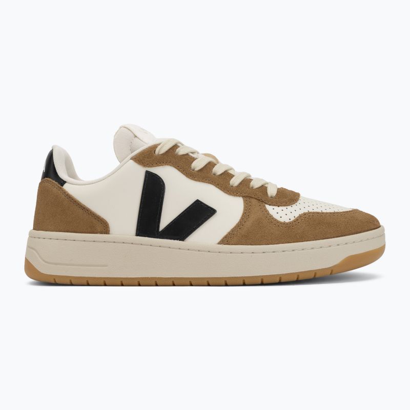 Pánske topánky VEJA V-10 Prime Leather pure/black/tent 2