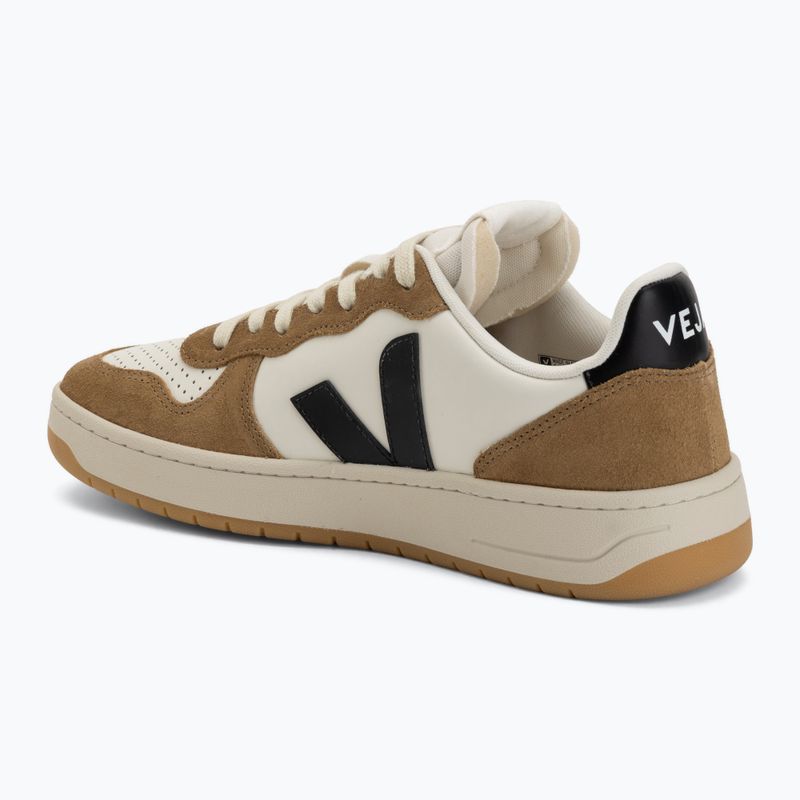 Pánske topánky VEJA V-10 Prime Leather pure/black/tent 3