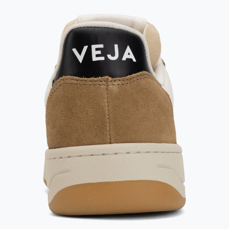 Pánske topánky VEJA V-10 Prime Leather pure/black/tent 6