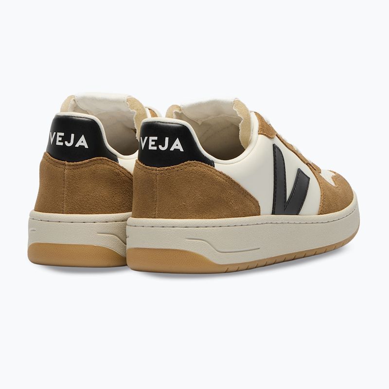 Pánske topánky VEJA V-10 Prime Leather pure/black/tent 3